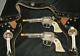 Toy Vintage Wyandotte Toys Hopalong Cassidy Double Cap Guns Holster Rig Plugged
