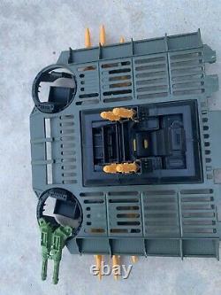 The GENERAL Vintage 1990 GiJoe ARAH Mobile Strike Headquarters with Helicopter Toy