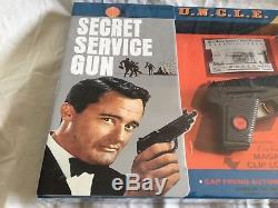 The Man From UNCLE Secret Service Gun IDEAL Vintage