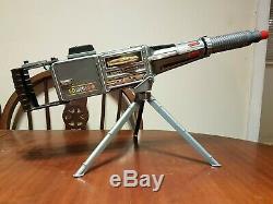Tin Toy M3 Heavy Machine Gun, Tada Japan 60s B/O Box