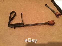 Tom Mix 1934 Vintage Zyp Gun Toy -Spring Target Gun With Darts Extremely Rare