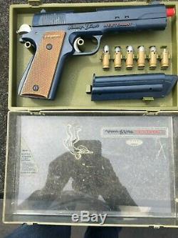 Topper Johnny Eagle Lieutenant Army. 45 Toy Cap Gun 1962