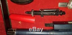Topper Toys Multi-Pistol 09 1960's Secret Agent Bond Gun Attache Case Kit USA