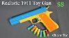 Toy Gun Colt 1911 Realistic 1 1 Scale Rubber Bullet Pistol Prop 45 Acp Handgun China Nerf