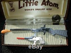 Toy Little Atom Worlds Smallest Rifle & Little Atom Pistol Gun Fob Pinfire 2mm