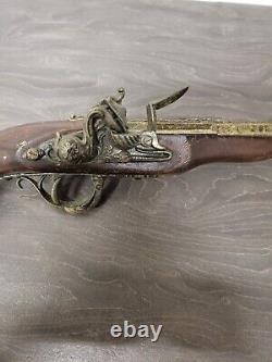 Toy Vintage Gun Wood + Metal Rare Collectable Classic Toy