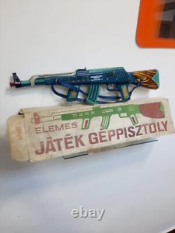 Toy gun machine gun Lemezarugyar (Hungary)
