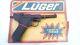 Toy Pistol Gun Luger Plastic And Tin Vintage 1960 Argentina Muy Rara