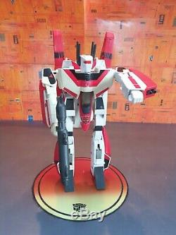Transformers G1 Jetfire With Armour and Gun Vintage Hasbro 80s Toy