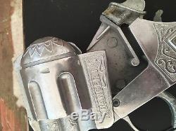 Two 1950-55 Die Cast KILGORE RANGER (USED, EXCELLENT) CAP GUNS with Holster