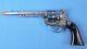 Us 1960-65' Hubley Ric-o-shay. 45 Cal Chromed Toy Cap Gun Pistol Revolver