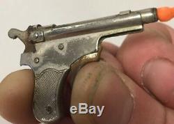 Unusual Shape Rare Vintage Miniature Cap Gun Fob Charm Austria