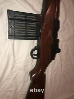 Us army M-14 MARX vintage toy Gun sniper bolt action rifle cap machine