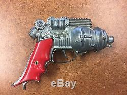 VINTAGE 1950's HUBLEY ATOMIC DISINTEGRATOR DIE CAST CAP GUN No. 270 VERY RARE