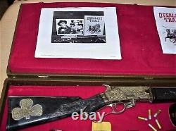 VINTAGE 1950's OREGON TRAIL, KELLY & FLIP'S GEAR, CAP GUNS, RIFLE, HARD CASE