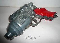 Vintage 1954 Hubley Atomic Disintegrator Space Toy Ray Gun Works U. S. A