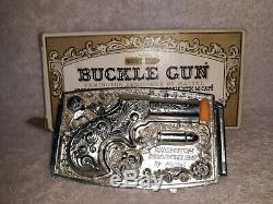 VINTAGE 1959 TOY REMINGTON DERRINGER 1867 BUCKLE GUN (CAP GUN) BY MATTEL WithBOX