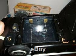 VINTAGE 1960 TIN TOY Car Battery Operated Hwy Patrol T. N. Japan Mystery Turn-Gun