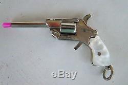 VINTAGE/ANTIQUE/RARE 1930's MINIATURE NECKLACE FOB TOY PISTOL CAP GUN