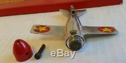 VINTAGE COLLECTIBLE TOY CAP GUN BOMB CATAPULT FLYING JET BOMB With ORIGINAL BOX