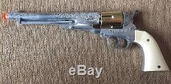 Vintage Hubley Colt. 44 (model 1860) Toy Cap Gun In Original Box