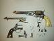Vintage Hubley Colt 45 Cap Gun And Parts Lot
