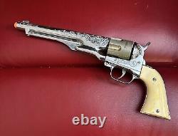 VINTAGE HUBLEY COLT 45 DIECAST CAP GUN LOT 1958 Antique No Ammo