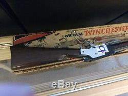 VINTAGE MATTEL #544 OFFICIAL WINCHESTER SADDLE GUN + 3 BULLETS with ORIGINAL BOX
