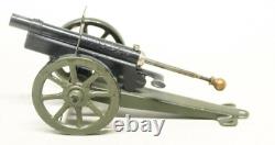 VINTAGE PRE-WAR WWI MARKLIN MEDIUM SPRING LOADED FIELD GUN (7cm SCALE)