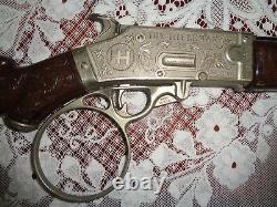 VINTAGE REPLICA 1960's HUBLEY THE RIFLEMAN FLIP SPECIAL TOY CAP GUN RIFLE-32