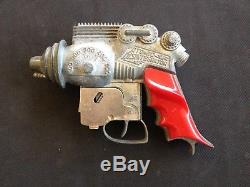 VINTAGE Space Age RAYGUN Cap Toy gun Hubley ATOMIC Disintegrator 1950s sci-fi