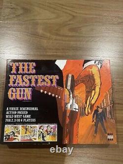 VINTAGE The Fastest Gun board game 1970s Era Rare Collectable Full Set