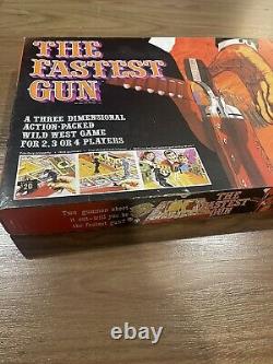 VINTAGE The Fastest Gun board game 1970s Era Rare Collectable Full Set