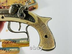 VTG Hubley 265 Pirate Pistol Cap Gun with Original Box