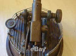 V. Rare c. 1910 MARKLIN Coastal Defense Gun Kustengeschutz, Tin & Brass Cannon