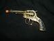 Very Rare 1950's Buzz Henry Dale Evans Gold Finish Western Toy Play Cap Gun Vg