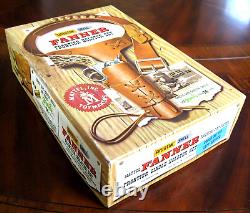 Very Rare Mattel Shootin' Shell Left Handed Frontier Cap Gun Set Original Box