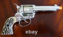 Very Rare Mattel Shootin' Shell Left Handed Frontier Cap Gun Set Original Box