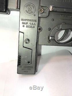 Very Rare Mattel Tommy Burst Agent Zero Cap Gun With Scope Lense Shootin Shells