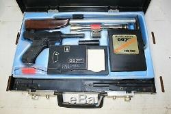 Vintage 007 James Bond Attache Case Gun Codebook Multiple Products NY 1965