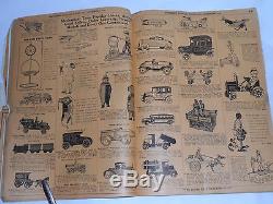 Vintage 1927 Dealer's Toy Catalog! Wagons/bikes/pedal Cars/trains/guns/cast Iron