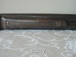 Vintage 1928 Rare AH Fox Gun Co. TOY Double Barrel Cap Cork Shotgun