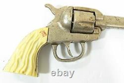 Vintage 1930-1940's Kilgore Cast Iron Long Tom Toy Cap Gun D8