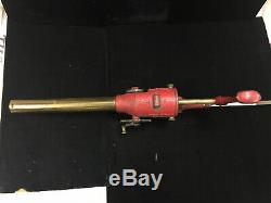 @@ Vintage 1930's Cast Iron Smith's Rapid Fire Machine Gun Toy Model 32 @@