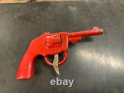 Vintage 1930's Marx Dick Tracy Siren Police Pistol Toy gun