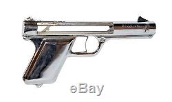 Vintage 1937 Sharpshooter Bulls Eye Bullseye Mfg Co Silver Metal Pistol Gun Wbox