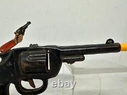 Vintage 1940's Wyandotte Me And My Buddy Pistol Cap Gun Pop Gun Inv-0385