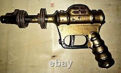 Vintage 1940s BUCK ROGERS DISINTEGRATOR ATOMIC Pistol Toy Ray Gun Pops Daisy Mfg