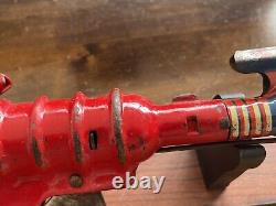 Vintage 1940s Wyandotte ZZ Ray Gun Pressed Metal Toy 1940's-729.24