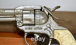 Vintage 1950-60's era Gene Autry Cap Gun Toy Leslie-Henry model Working